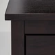 Комод ІКЕА KOPPANG 90х114 см Чорно-коричневий (40481120) - зображення 4