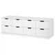 Комод ІКЕА NORDLI 160х54 см (s59239504) - изображение 1