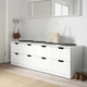Комод ІКЕА NORDLI 160х54 см (s59239504) - изображение 3