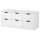 Комод ІКЕА NORDLI 120х54 см (s29239497) - изображение 1