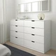 Комод ІКЕА NORDLI 160х99 см (s29239505) - зображення 2