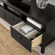 Тумба під телевізор ІКЕА HEMNES 148х47х57 см Чорно-коричневий (50297046) - зображення 3