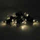 Гирлянда Xmas лампочки уличная WW 10м 10 BALLS белый Теплый с соединителем (FG22) - изображение 3