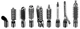 Воздушный стайлер для волос 10 в 1 Gemei GM -4835 Professional Hot Air Styler Черный (14835FN02485) TIN66 - изображение 2