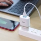 Сетевое Зарядное Устройство / Адаптер Hoco C12Q Smart QC3.0 18W Type-C White - изображение 4