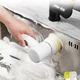 Електрощітка для прибирання та миття посуду з насадками GTM Cleaner Kit 5in1 універсальний набір для чищення, 3 насадки Біла - зображення 8