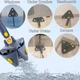 Швабра з автоматичним віджиманням Cleaners Mop 360° для миття вікон, стін, дзеркал, підлог з мікрофіброю Синя - зображення 8
