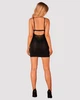 Сорочка та стрінги Obsessive Maderris chemise Чорний XS/S (62104) - зображення 4