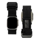 Ремінець UAG Active Watch Strap для Apple Watch 45 mm (Чорний графіт) - изображение 1
