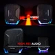 Компьютерная акустика колонка для пк Fantech GS202 Sonar 6W, AUX, USB, LED RGB подсветка Black - изображение 5