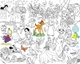 Раскраска Дисней / Disney Мега большая раскраска 120 х150 см - изображение 2