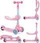 Самокат MoMi Kiuru Pink 2 в 1 (HUBA00034) (5900495056306) - зображення 7