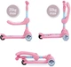 Самокат MoMi Kiuru Pink 2 в 1 (HUBA00034) (5900495056306) - зображення 9