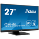 Монитор 27" IPS Iiyama T2754MSC-B1AG безрамочный/сенсорный экран Черный - изображение 1
