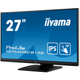 Монитор 27" IPS Iiyama T2754MSC-B1AG безрамочный/сенсорный экран Черный - изображение 2