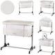 Приставная Кроватка MoMi Revo Light grey (LOZE00022) - изображение 3