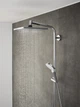 Душова система з термостатом HANSGROHE Crometta E 240 1jet Showerpipe 27271000 - зображення 10