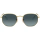 Солнцезащитные очки Ray-Ban Hexagonal Flat Lenses RB3548N 9123/3M 51 мм. GRADIENT BLUE - изображение 3