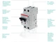 Автоматический выключатель ABB 2р С6А BMS412C06 - изображение 3