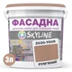 Фарба Акрил-латексна Фасадна Skyline 2030-Y60R Рум'яний 3л - зображення 2