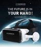 3D окуляри віртуальної реальності VR Shinecon SC-G04BS для смартфонів із навушниками + пульт - зображення 2