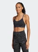 Спортивный топ для бега женский Adidas Arimt Ls Ti Jcq HZ1513 M Carbon/Black (4066761469933) - изображение 1