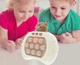 Інтерактивна іграшка антистрес електронний EM Pop it PRO Консоль Quick Push 4 режими з підсвічуванням Коричневий ведмедик GS-7216 - зображення 7