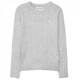 Кофта Jack Wills Tinsbury Merino Wool Cable Knitted Jumper Grey Marl, XXL (52) (11758989) - изображение 5