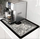 Коврик для сушки посуды на кухню Drain Pad, L 40X50 см впитывающий, нескользящий, барный Lucky - изображение 2