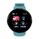 Фитнес браслет D18 smart watch круглый трекер пульсометр mint - изображение 3