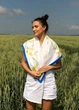 Хустка патріотична (атлас) 90х90 см (С90150-15) - изображение 2