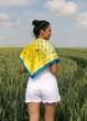 Хустка патріотична (атлас) 90х90 см (С90150-11) - изображение 4
