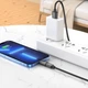 Адаптер переходник Hoco UA17 Lightning to Type-C (F) черный - изображение 4