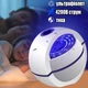 Ловушка для насекомых УФ лампа USB Usams Insect Killer антимоскитная приманка шар с вентилятором, 4200В - изображение 1