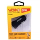 Автомобильное зарядное устройство для VOIN, 2USB QC3.0 36W 12/24V (3.6-6.5V*3A,6.5-9V*2A,9V-12V*1.5A) C-36144Q - изображение 2