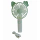 Вентилятор ручний акумуляторний DianDi Mini Fan SQ-2163 з USB-зарядкою та складною ручкою Салатовий - зображення 1