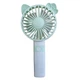 Вентилятор ручний акумуляторний DianDi Mini Fan SQ-2163 з USB-зарядкою та складною ручкою Салатовий - зображення 2