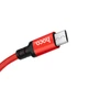 Кабель 2 метра MicroUSB Hoco X14 Times Speed черно красный - изображение 3