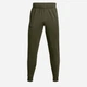 Спортивные штаны утепленные мужские Under Armour Ua Armour Fleece Joggers 1373362-390 M Оливковые (195253842702) - изображение 5