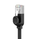 Кабель Baseus High Speed RJ45 Gigabit Network Cable Ethernet Плоский 5m Черный - изображение 5
