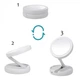 Настольное зеркало с подсветкой Led и увеличением для макияжа My Fold Away - изображение 3