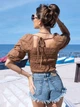 Top damski Merribel Presca S Camel (5907621613761) - obraz 2