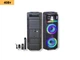 Портативная колонка чемодан XPRO M2102 40Вт, USB, SD, FM радио, Bluetooth, 1 микрофон, ДУ (41195-M2102) - изображение 2
