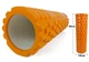 Массажный ролик 45 см роллер для фитнеса, йоги EasyFit Grid Roller v.2.1 Оранжевый (МФР валик для массажа всего тела: рук, ног, спины, шеи) - изображение 2
