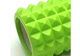 Массажный ролик 45 см роллер для фитнеса, йоги EasyFit Grid Roller v.2.2 Салатовый (МФР валик для массажа всего тела: рук, ног, спины, шеи) - изображение 2
