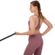 Гума для фітнесу та підтягувань Zelart Fitness Line Action 9584-6 навантаження 120-175кг Black - зображення 7