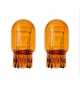 Автомобильная лампа с цоколем 7443 T20 W21/5W 12V Жёлтая Amber FAGIS (00714) - изображение 2