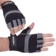 Перчатки для фитнеса и тренировок Zelart SB-161594 S Черный-серый - изображение 2