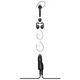Bluetooth-гарнитура Jabra Talk 45 Multipoint (100-99800902-60) Black + 3 комплекта вкладышей EarGels - зображення 3