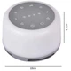 Генератор білого шуму BauTech нічник RGB Night Light 24 Білий (1012-671-00) - зображення 10